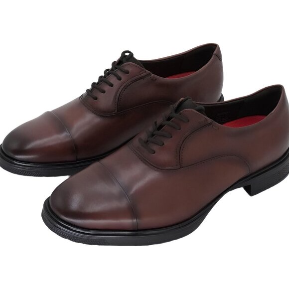 Rockport Keefe Cap-Toe Oxford Dress Shoe Medium Brown US 10W EU 44 main image 6